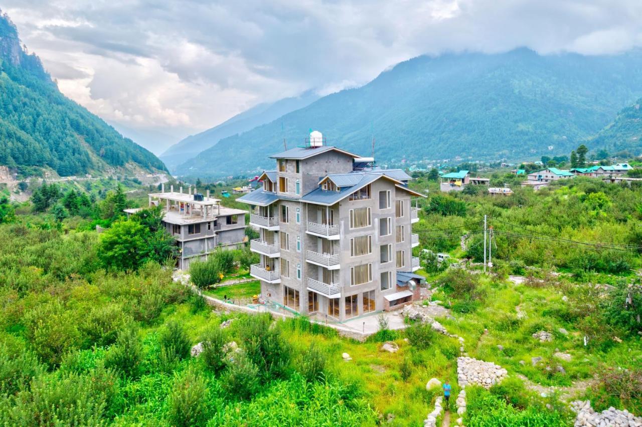 La Aero Resort Home In Snow Mountains Manāli Kültér fotó