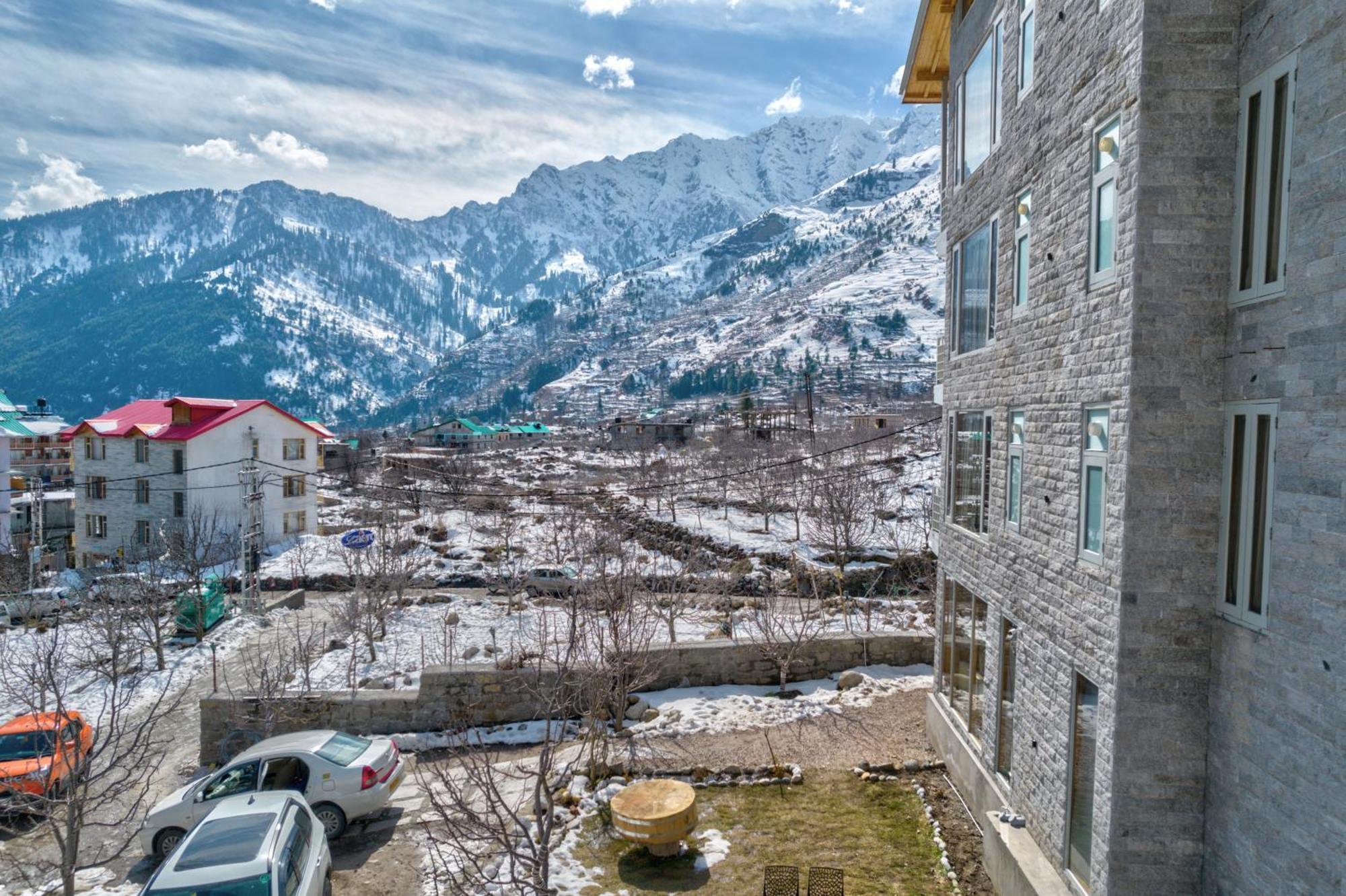 La Aero Resort Home In Snow Mountains Manāli Kültér fotó